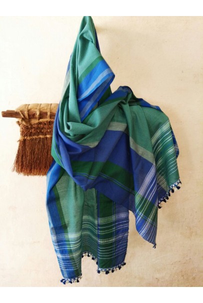 Cotton and Bamboo minor fiber stole. Cotton and Bamboo minor fiber stole.